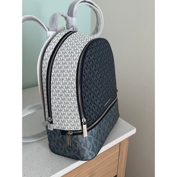 Michael Kors Rhea Medium Blue Logo main image 5